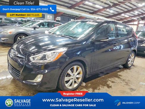 Used 2014 Hyundai Accent SE w/ Option Group 3 FWD image 1