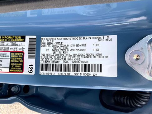Used 2026 Toyota Tacoma TRD Sport RWD image 21
