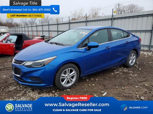 Used 2016 Chevrolet Cruze LT w/ Convenience Package FWD image 1
