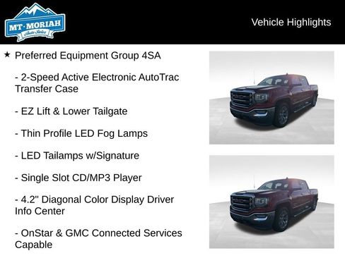 Used 2018 GMC Sierra 1500 SLT w/ SLT Premium Package AWD/4WD image 12