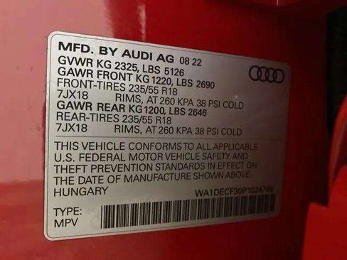 Used 2023 Audi Q3 2.0T Premium w/ Convenience Package AWD/4WD image 92