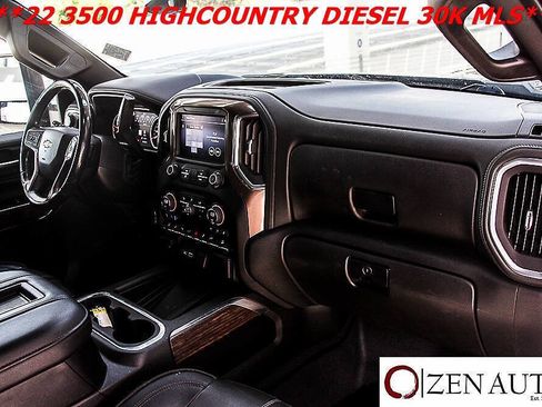 Used 2022 Chevrolet Silverado 3500 High Country w/ Z71 Off-Road Package AWD/4WD image 28