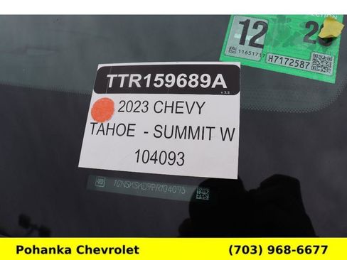 Used 2023 Chevrolet Tahoe Premier w/ LPO, Illumination Package image 33