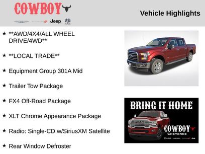 Used 2017 Ford F150 XLT w/ Equipment Group 301A Mid