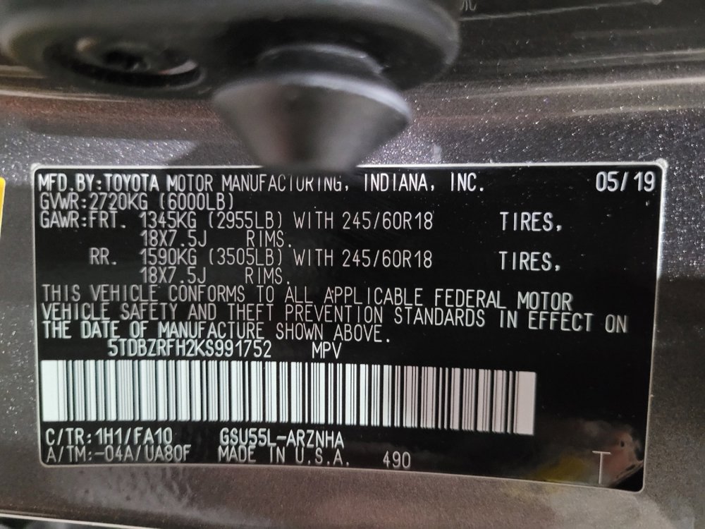Used 2019 Toyota Highlander Plus AWD/4WD image 33