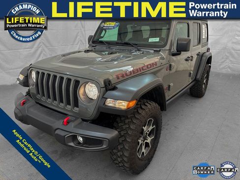 Used 2021 Jeep Wrangler Unlimited Rubicon AWD/4WD image 1
