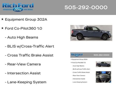 Used 2025 Ford Maverick XLT w/ Equipment Group 302A AWD/4WD image 64