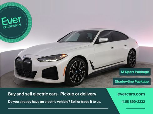 Used 2022 BMW i4 eDrive40 w/ M Sport Package RWD image 1