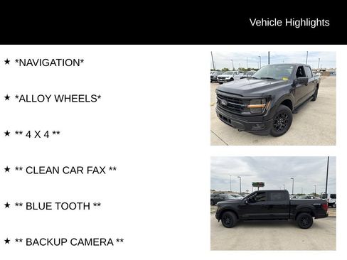 Used 2024 Ford F150 XLT w/ Equipment Group 302A MID AWD/4WD image 4