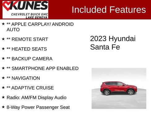 Used 2023 Hyundai Santa Fe SEL image 2
