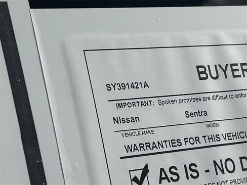 Certified 2023 Nissan Sentra SV w/ All-Weather Package image 35