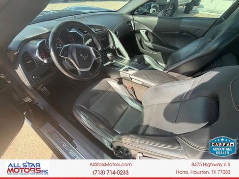 Used 2015 Chevrolet Corvette Stingray Coupe w/ Carbon Flash Badge Package RWD image 16