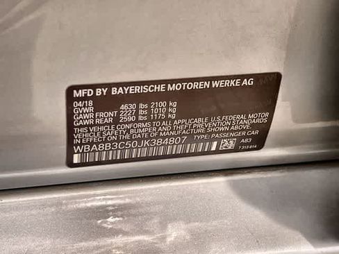 Used 2018 BMW 340i Sedan RWD image 22