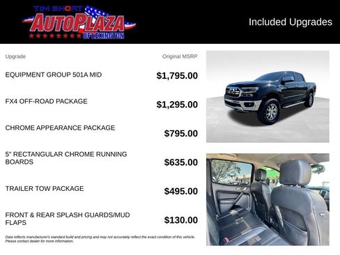 Used 2019 Ford Ranger Lariat w/ Equipment Group 501A Mid AWD/4WD image 22