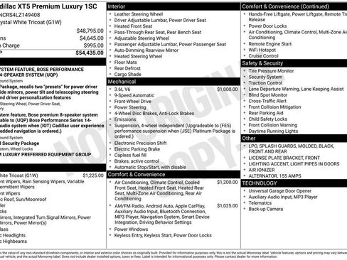 Used 2020 Cadillac XT5 Premium Luxury image 34