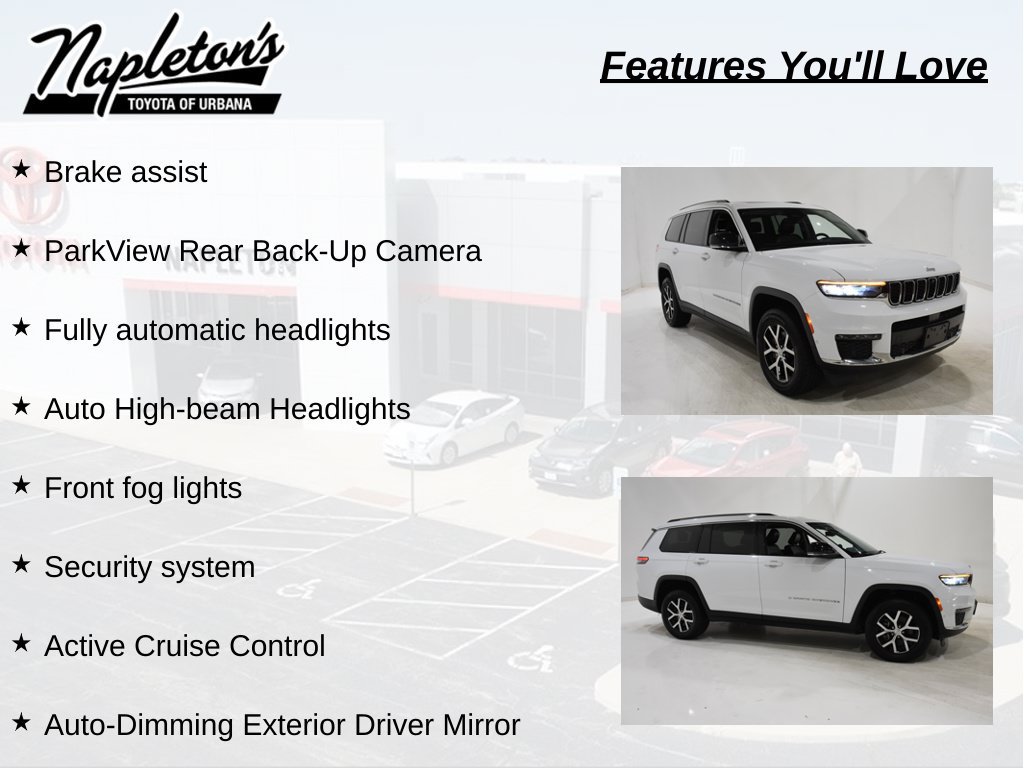 Used 2023 Jeep Grand Cherokee L Limited w/ Luxury Tech Group II AWD/4WD image 20