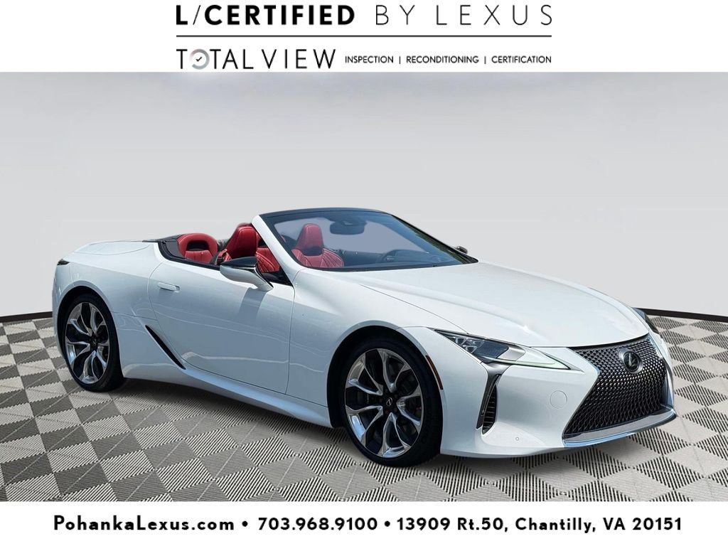 Used 2021 Lexus LC 500 Convertible w/ Touring Package RWD image 1