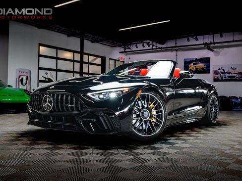 Used 2022 Mercedes-Benz SL 55 AMG 4MATIC image 26