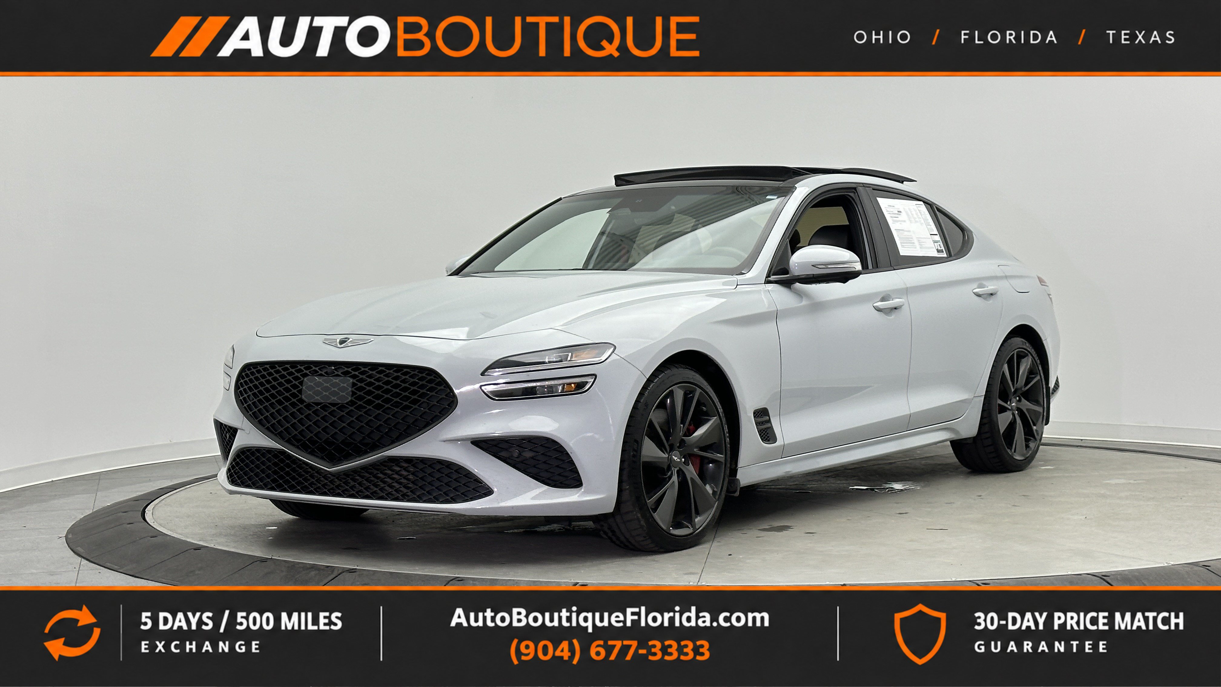 Used 2022 Genesis G70 3.3T RWD image 1