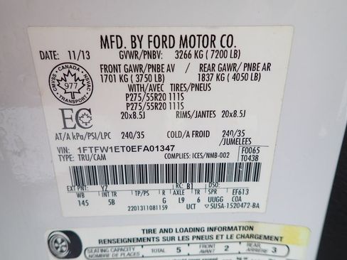 Used 2014 Ford F150 FX4 w/ Equipment Group 402A Luxury AWD/4WD image 40