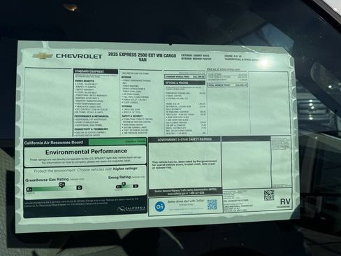 New 2025 Chevrolet Express 2500 Extended w/ Driver Convenience Package image 17