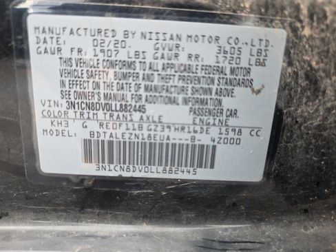 Used 2020 Nissan Versa S image 13