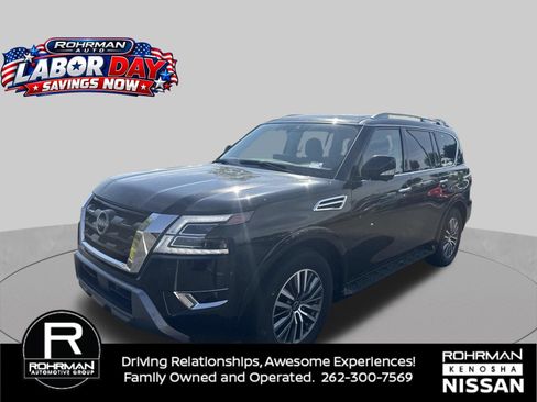 Used 2024 Nissan Armada SL w/ Captain's Chairs Package AWD/4WD image 1