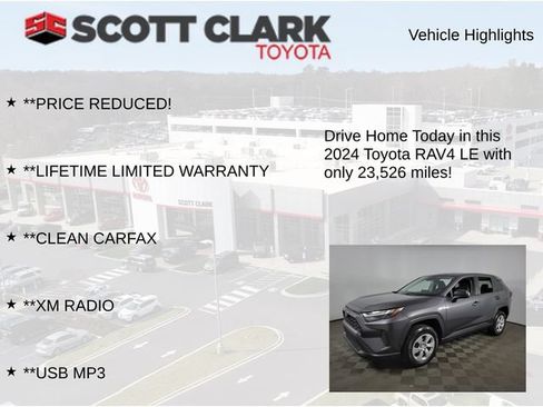 Used 2024 Toyota RAV4 LE FWD image 12