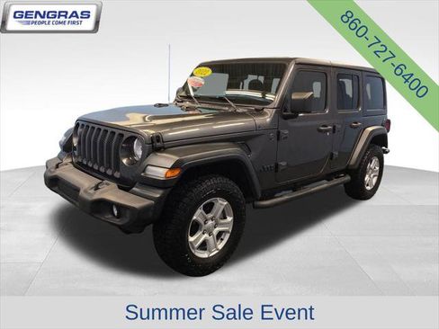 Certified 2022 Jeep Wrangler Unlimited Sport AWD/4WD image 4