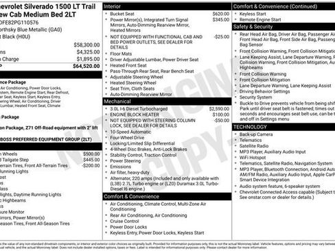 Used 2023 Chevrolet Silverado 1500 LT Trail Boss AWD/4WD image 33
