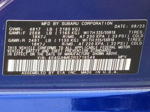 Certified 2024 Subaru Crosstrek 2.5i Limited w/ Crosstrek Mirror Package image 22