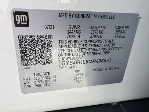 Used 2021 Cadillac Escalade Sport w/ Driver Assist Tech Package AWD/4WD image 31