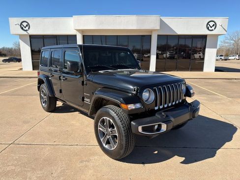 Used 2023 Jeep Wrangler Sahara image 2