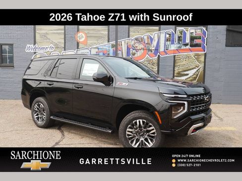 New 2026 Chevrolet Tahoe Z71 w/ Comfort Package AWD/4WD image 1