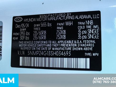 Used 2025 Hyundai Santa Fe SEL FWD image 40