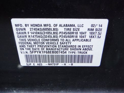 Used 2014 Honda Ridgeline SE image 42