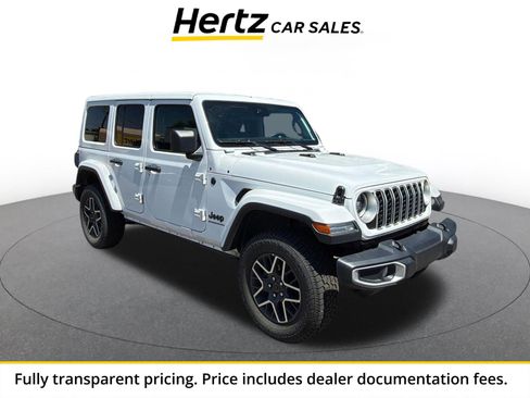 Used 2025 Jeep Wrangler Unlimited Sahara AWD/4WD image 1