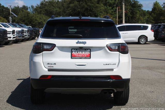 Certified 2022 Jeep Compass Limited w/ Elite Group AWD/4WD image 4