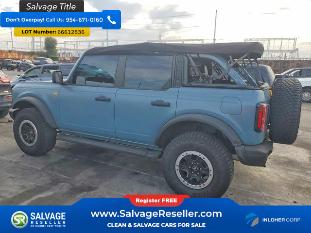 Used 2022 Ford Bronco Badlands w/ Sasquatch Package AWD/4WD image 3