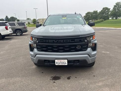 Used 2025 Chevrolet Silverado 1500 Custom w/ Turbomax Blackout Package AWD/4WD image 4