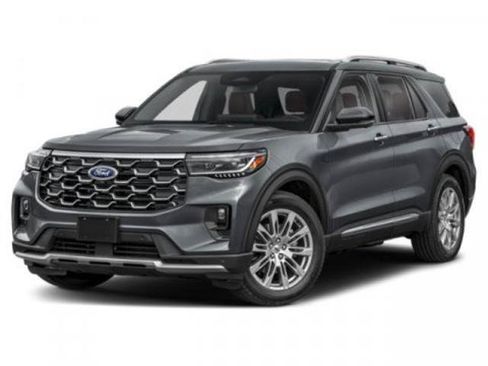 Certified 2025 Ford Explorer Platinum w/ Ultimate Package AWD/4WD image 1