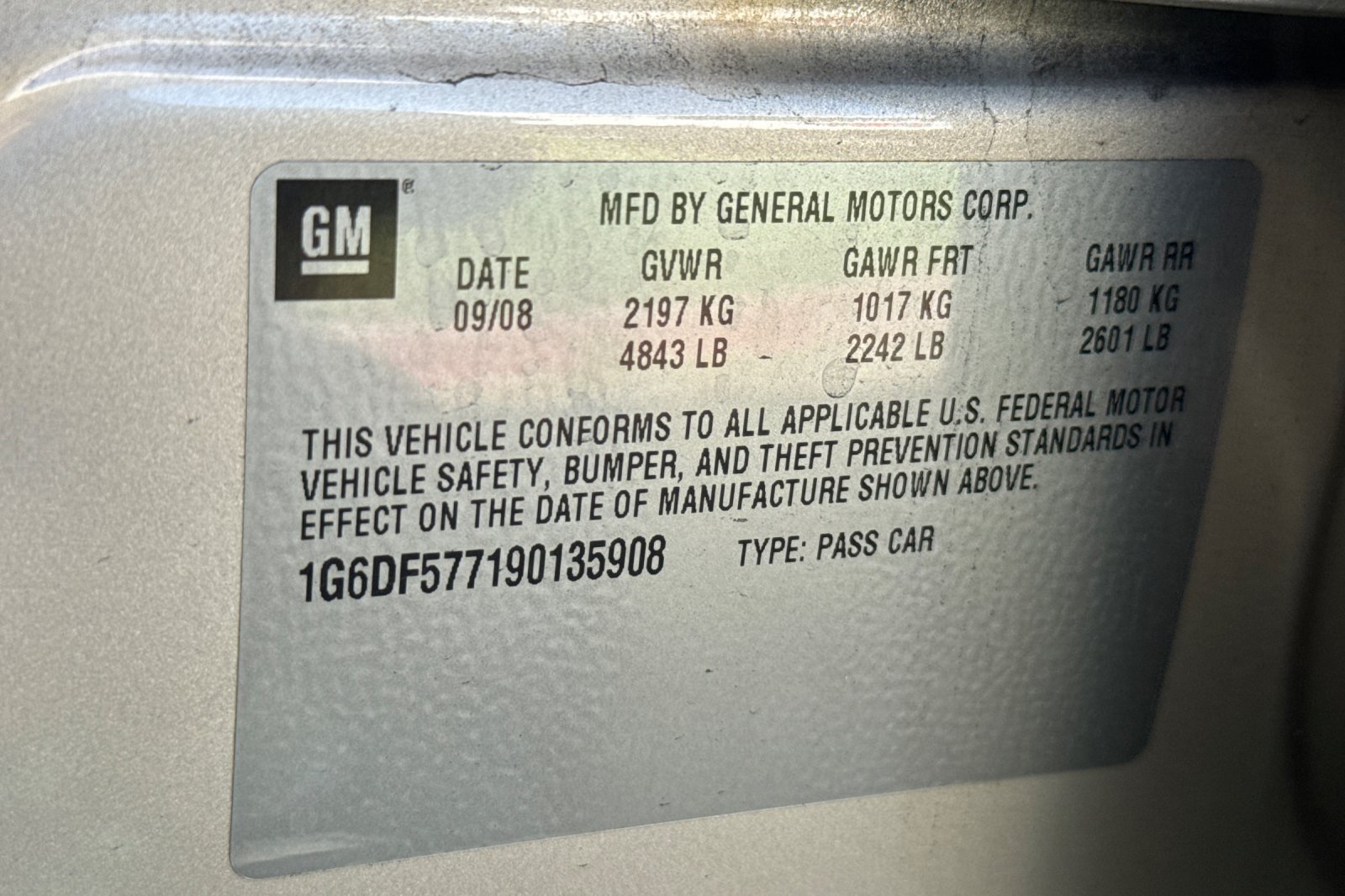 Used 2009 Cadillac CTS 3.6 w/ Wood Trim Package RWD image 11