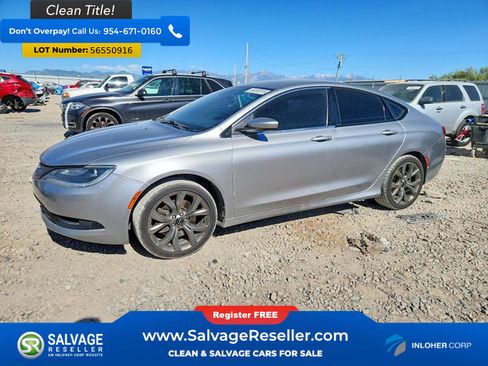 Used 2015 Chrysler 200 S w/ Comfort Group FWD image 1