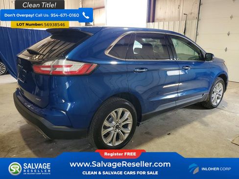 Used 2023 Ford Edge Titanium w/ Cargo Accessory Package AWD/4WD image 4