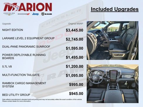 New 2026 RAM 1500 Laramie w/ Night Edition AWD/4WD image 9