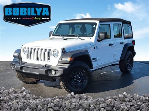 Used 2021 Jeep Wrangler Unlimited Sport image 1