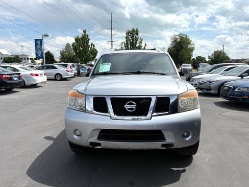 Used 2014 Nissan Armada Platinum w/ 2nd Row Captain Seat Package image 2