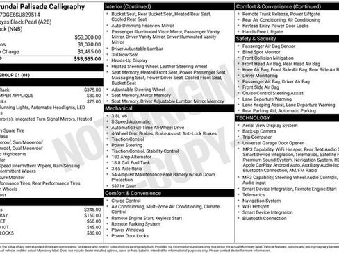 Certified 2025 Hyundai Palisade Calligraphy AWD/4WD image 33
