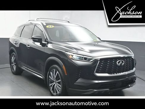 Used 2023 INFINITI QX60 Sensory w/ Vision Package AWD/4WD image 1
