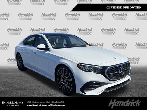 Used 2024 Mercedes-Benz E 450 4MATIC Sedan image 1